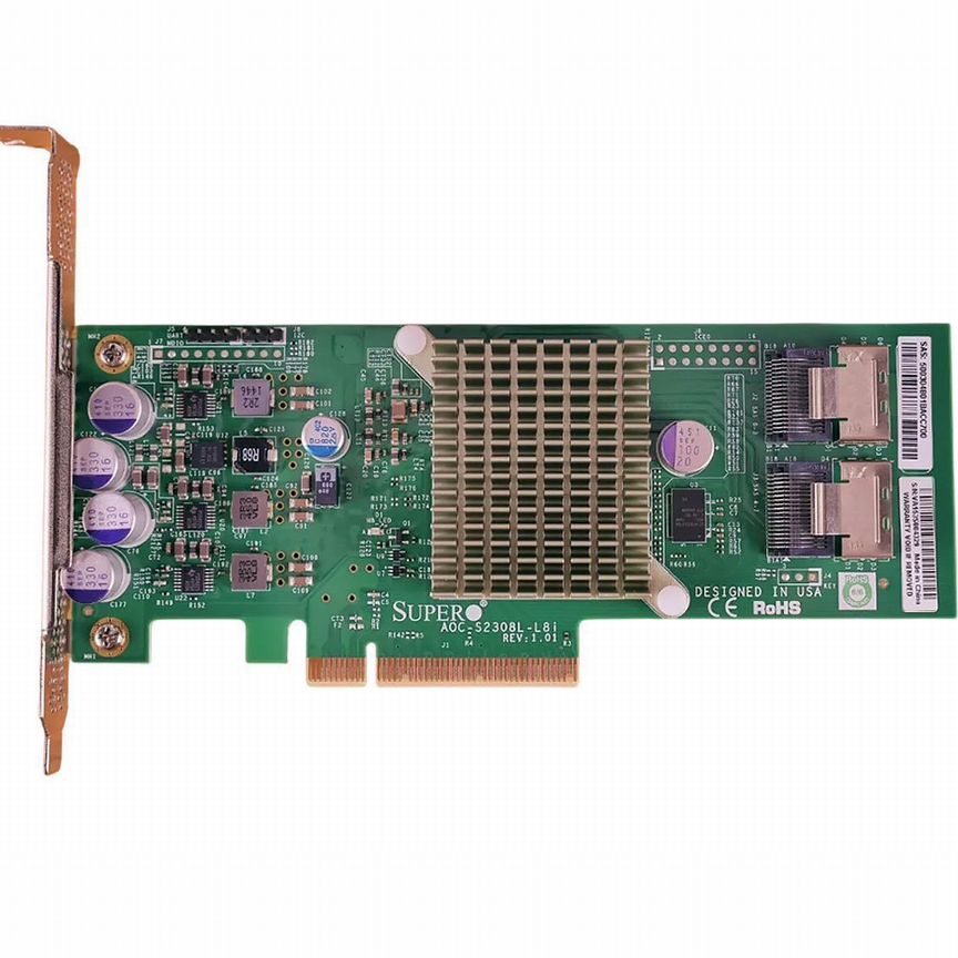 [AOC-S2308L-L8I] Контроллер Supermicro Sas/Sata Aoc-S2308l-L8i