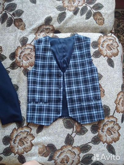 Школьный костюм для мальчика 122
