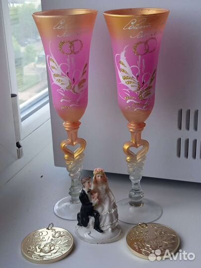 Свадебные бокалы
