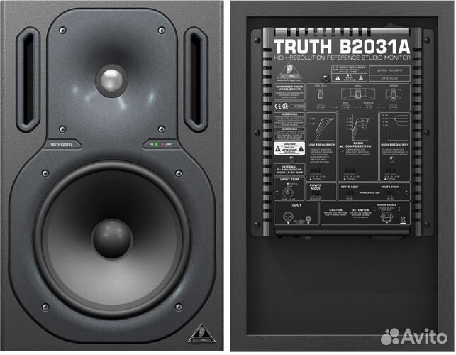 Студийный монитор Behringer B2031A (1 шт.)