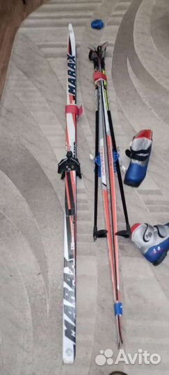 Беговые лыжи 170см, б-35р