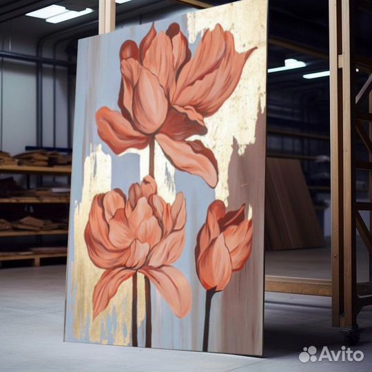 Интерьерные картины на заказ Картины маслом