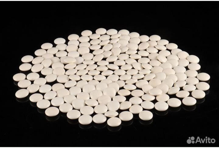 Набор камней для настольной игры Го, ракушка №33