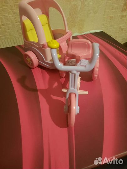 Велосипед для куклы барби