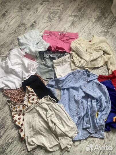 Вещи пакетом на девочку