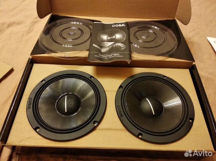 Динамики мидбасы coral MW-165