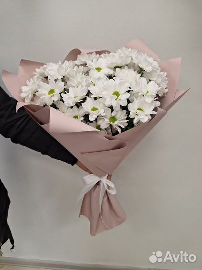 Букет из хризантем