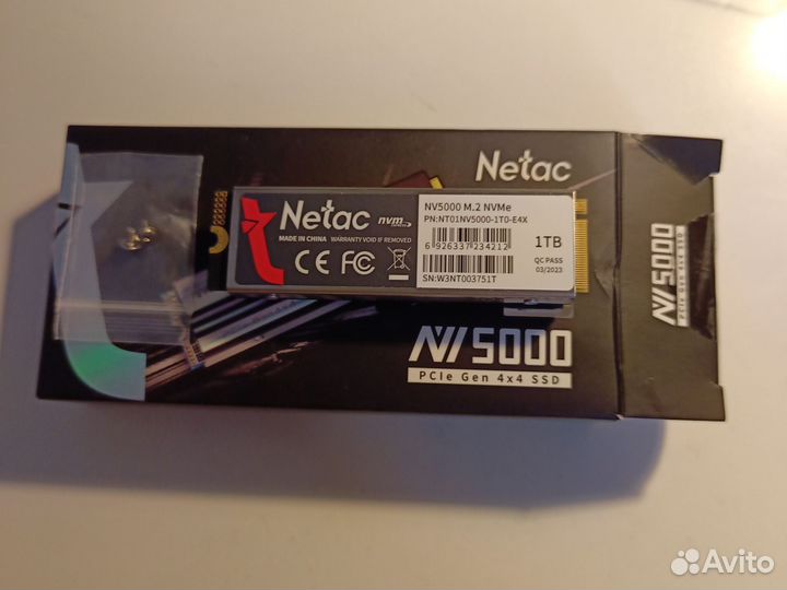 Ssd m2 netac nv 5000 1tb