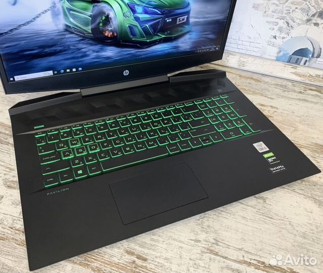 Пушка HP (17'3/144Hz/i5-10300H/SSD512/GTX1650/16GB