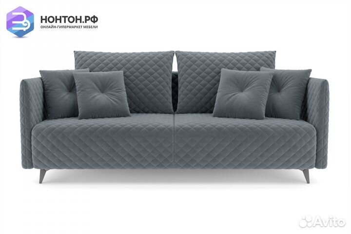 Диван тик-так Вашингтон серый