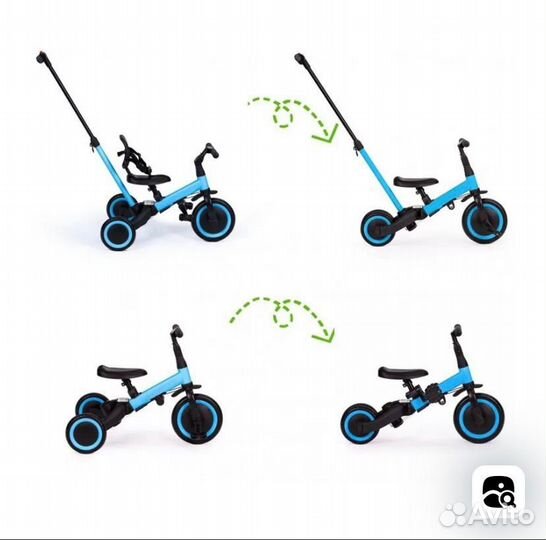 Детский трехколесный велосипед
