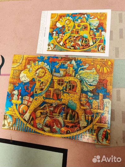 Деревянные пазлы davici