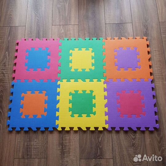 Игровой коврик-пазл (набор )