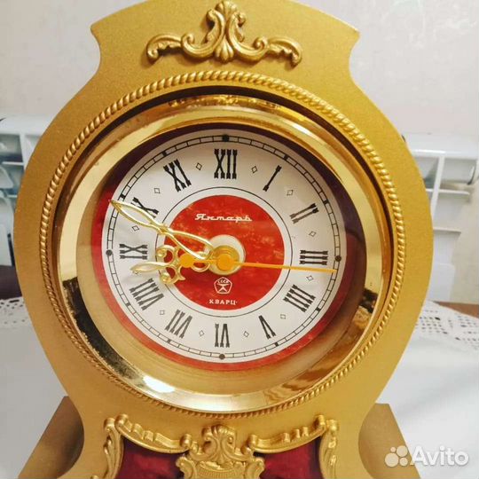 Часы настольные Янтарь СССР
