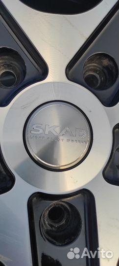 Нива. Зимняя шипованная резина на литых дисках