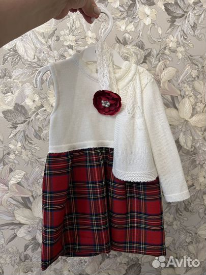 Платье для девочки 86-92