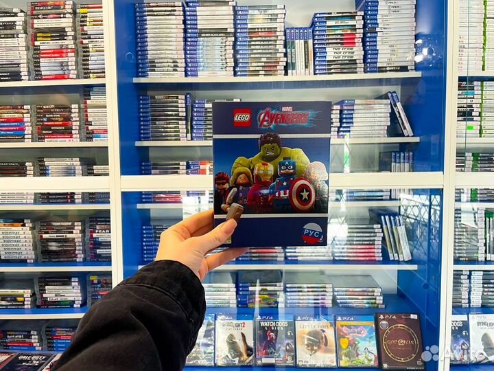 Lego marvel avengers ps4 (новый)