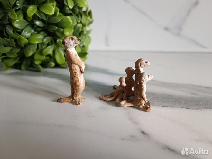 Фигурки Schleich сурикаты