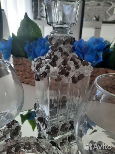 Подарочный набор (графин, 2 бокала, лимонница )