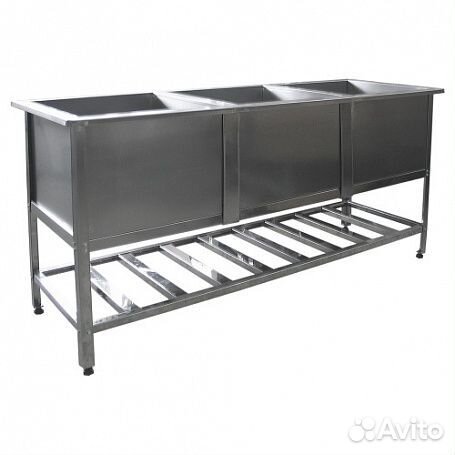 Ванна моечная нержавейка новая