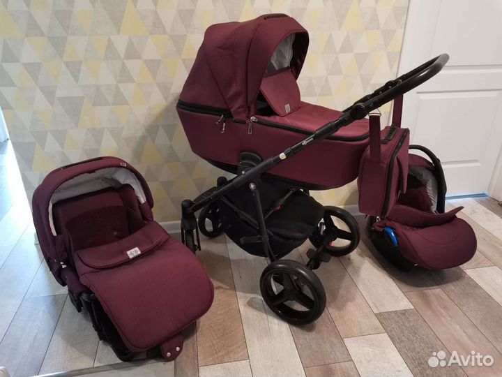 Коляска adamex reggio 3 в 1