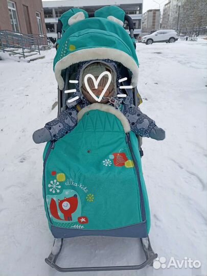 Санки коляска Ника