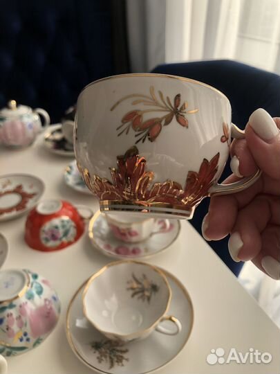 Чашки лфз молочники сахарница кувшин СССР