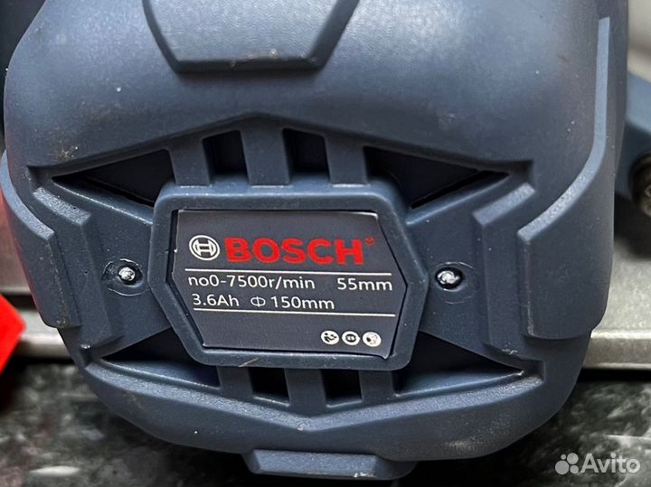 Циркулярная пила Bosch 36V аккумуляторная