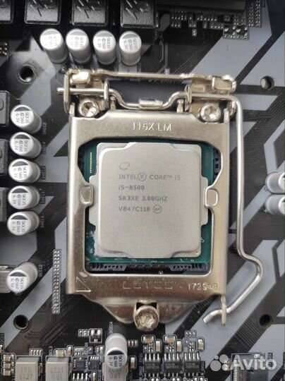 Материнская плата 1151 v2 с процессором