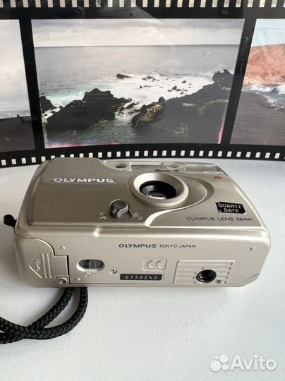 Плёночный фотоаппарат olympus trip af 51