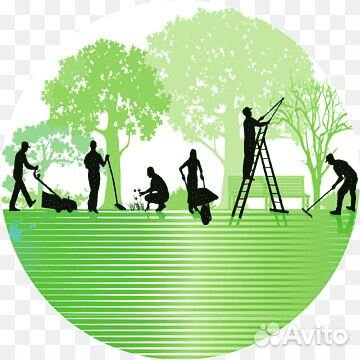 Садовые работы