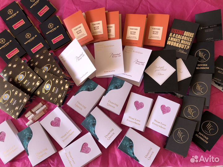 Пробники Kilian,Baccarat Rouge 540,Tom Ford,HFC