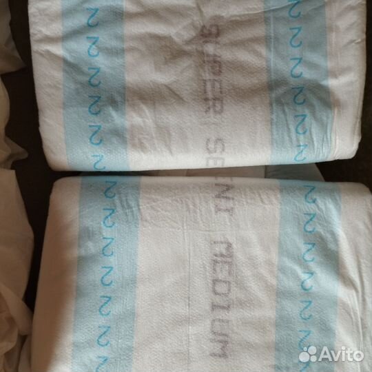 Подгузники дышащие super seni medium