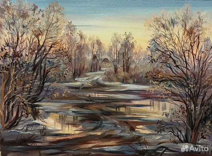 Картина маслом 21х30 24x30. 30x40 см