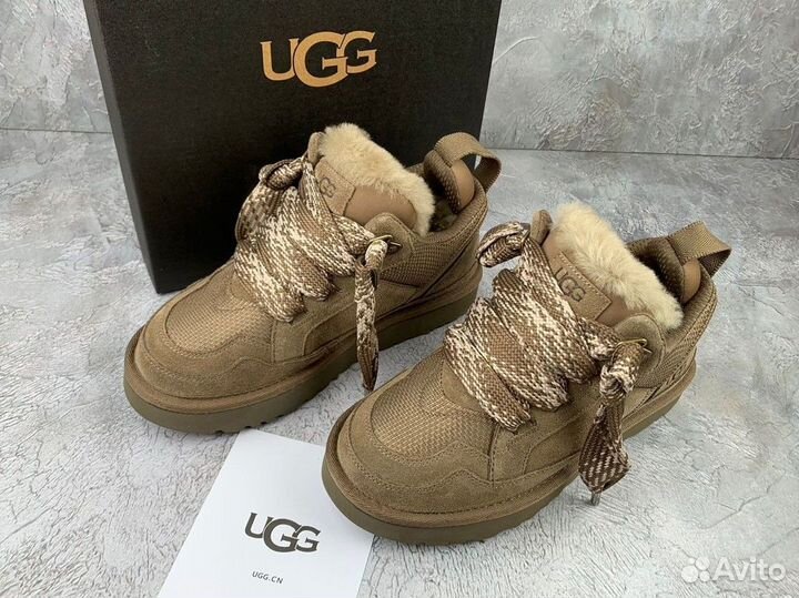 Ugg lowmel с мехом Hickory