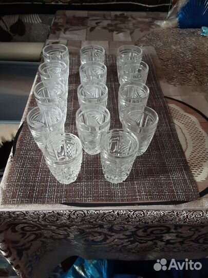 Фужеры хрустальные СССР