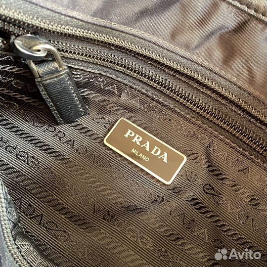 Мужская сумка prada nylon