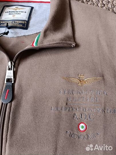 Кофта мужская aeronautica military/75.XL,XXL,3XL