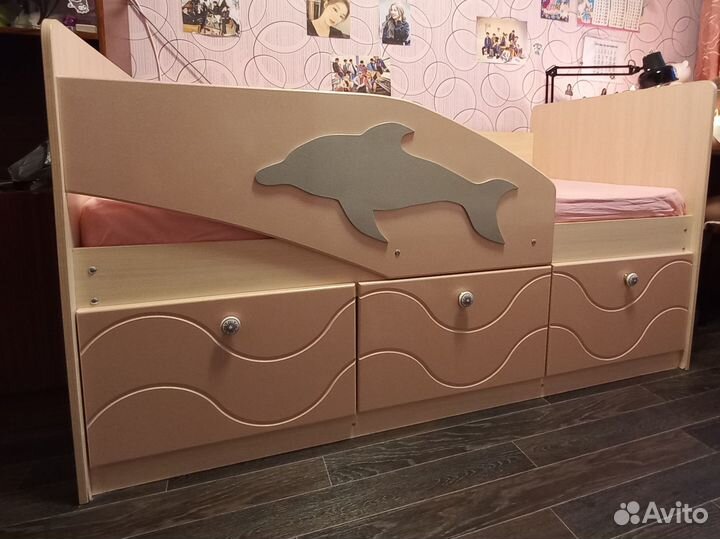 Кровать детская для девочки