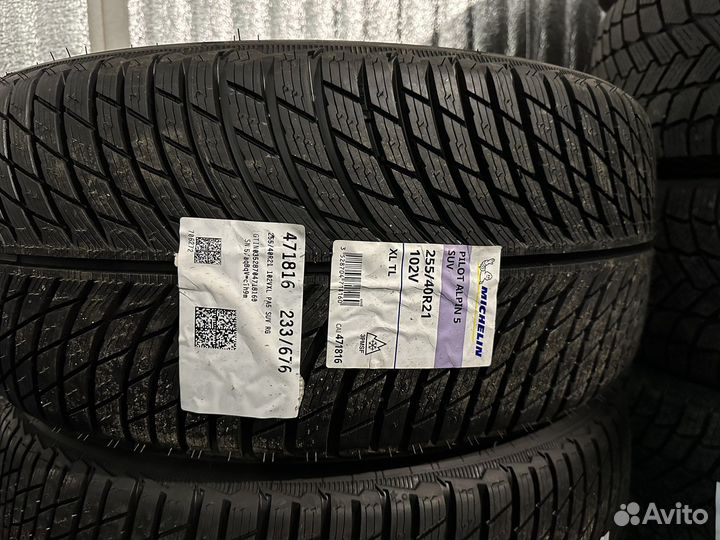 Michelin Pilot Alpin 5 SUV 255/40 R21 102V