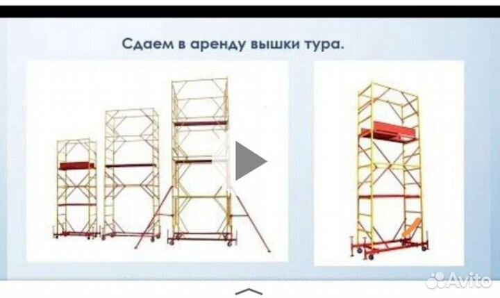 Строительные леса (вышка тура)