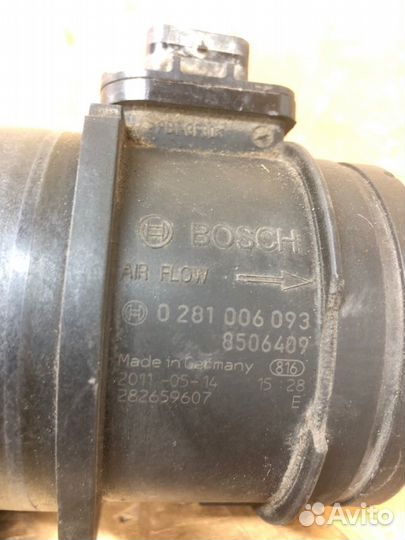 Датчик массового расхода воздуха Bmw 3 Series E90