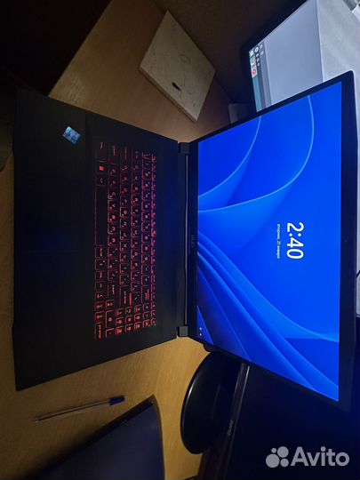 Игровой ноутбук msi katana gf76 12uc