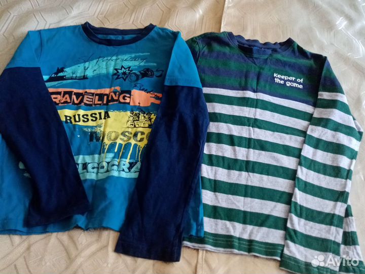 Вещи пакетом на мальчика размер 140