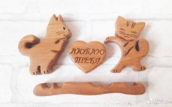 Статуэтка:Кот и кошка с сердечком