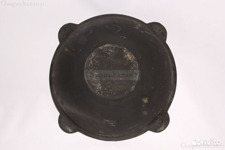Чугунный казан 12л с крышкой