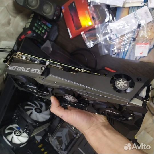 Видеокарта 3060ti ichill x4