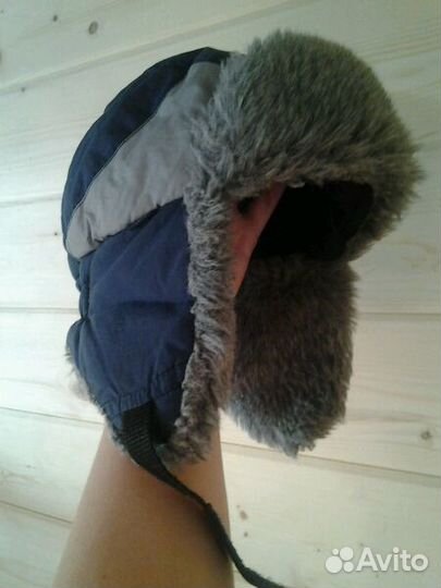 Детская зимняя шапка, р. 50-52