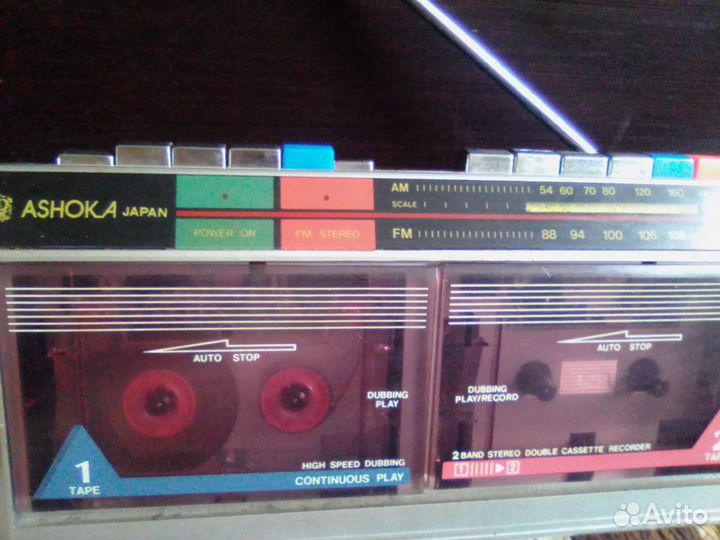 Магнитола ashoka japan СССР