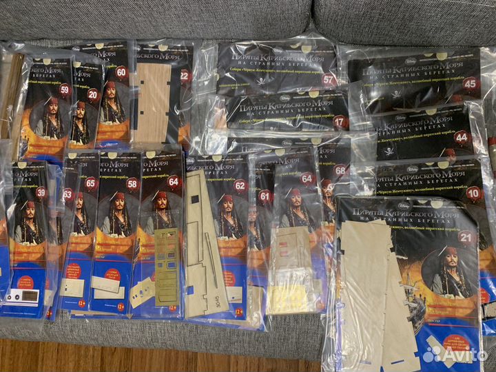 Журналы для сборки корабля 